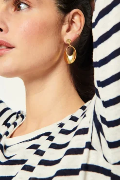 Boucles D'Oreilles Leah Or