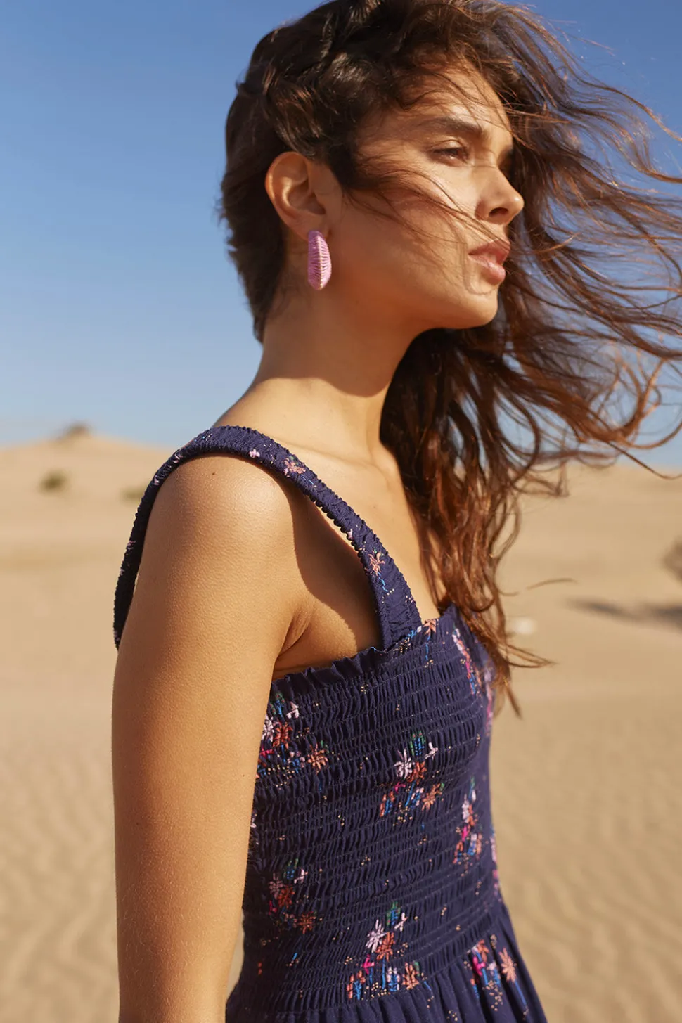 Boucles D'Oreilles Papita Santal