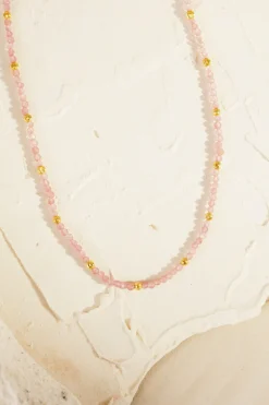 Collier Padma Tourmaline Rose