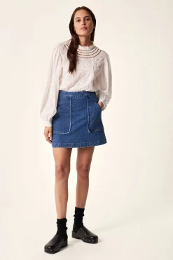 Jupe Louxor Middle Blue