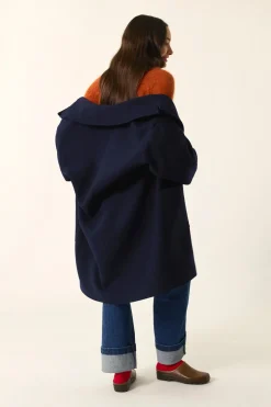 Manteau Yasmine Marine