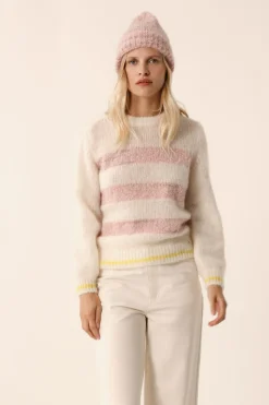 Pull Alba Ecru/Brume Poudre