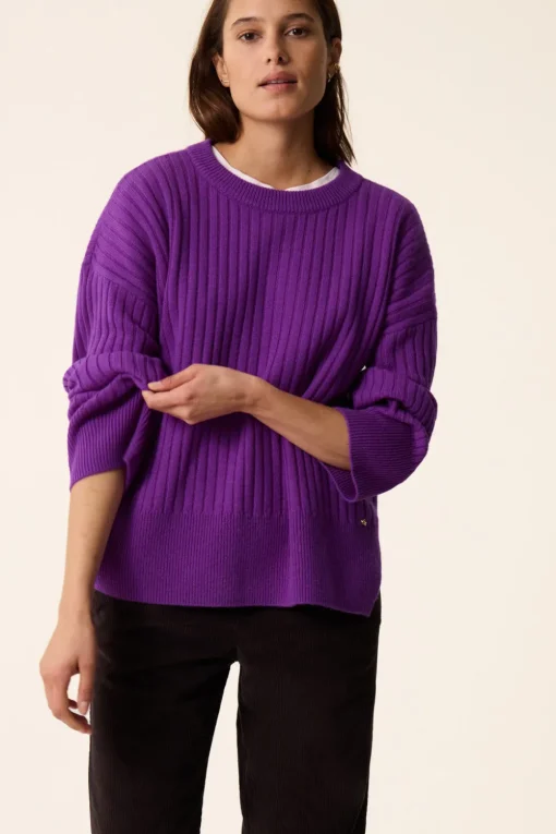 Pull Aristou Violette - Tonalite Femme