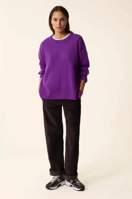 Pull Aristou Violette - Tonalite Femme