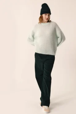 Pull Burma Vert D'Eau