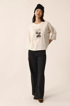 Tee-shirt Janou Creme